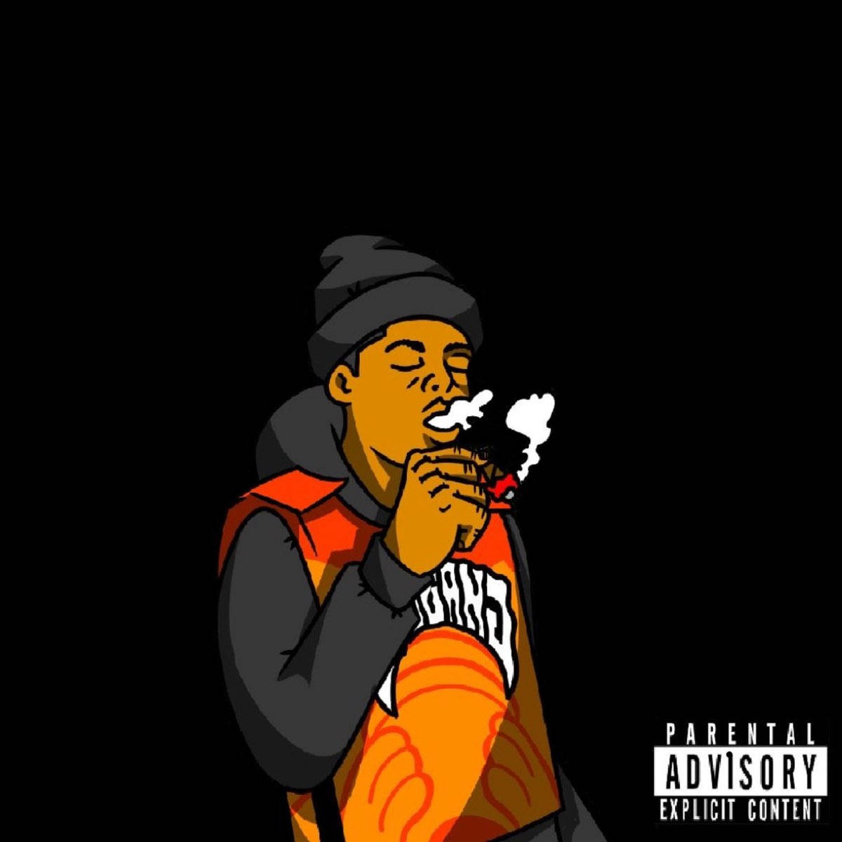 NBA Youngboy, cartoon, beanie, SD Desktop Wallpaper