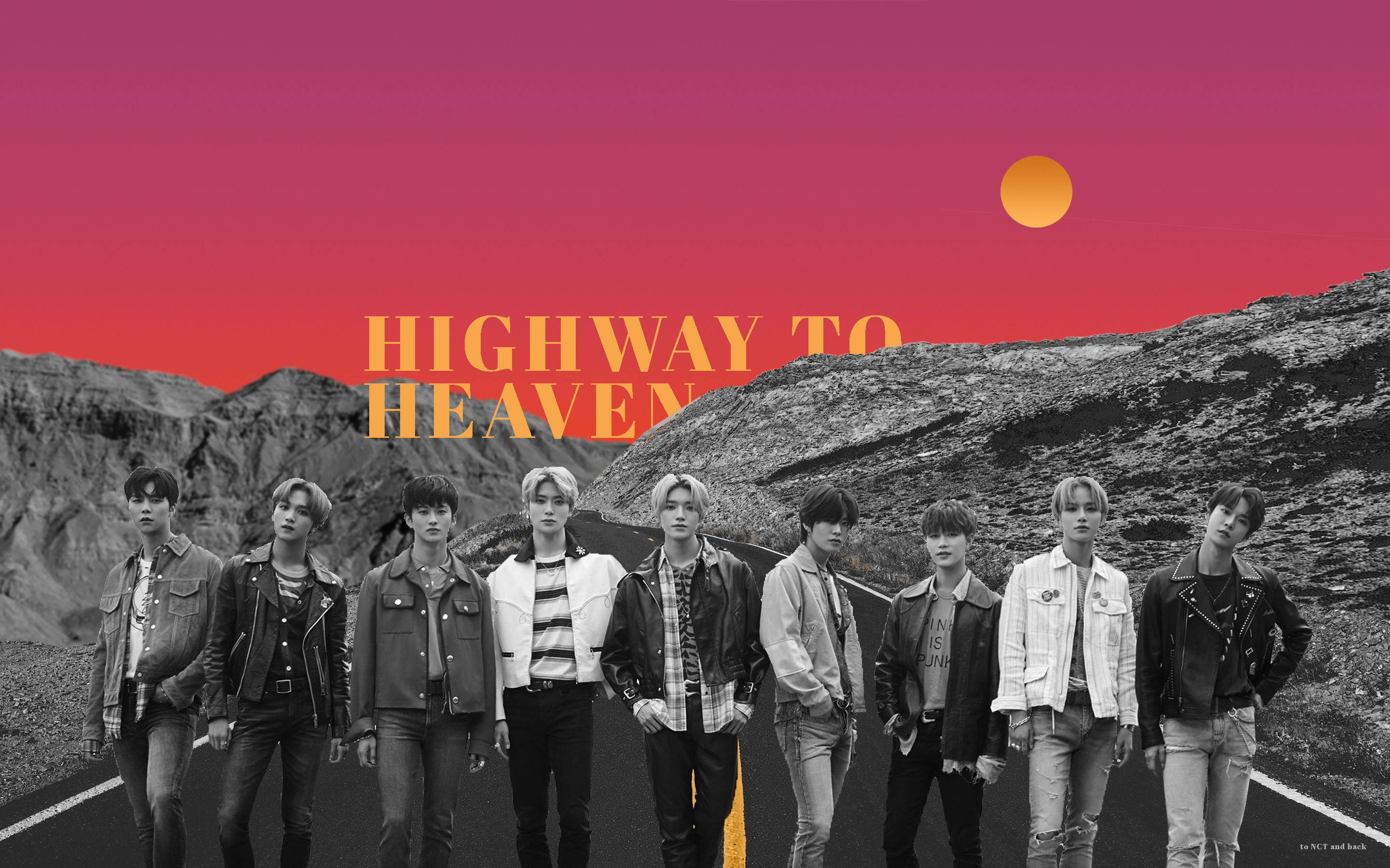 NCT 127, highway, desert highway, 2K Desktop Wallpaper