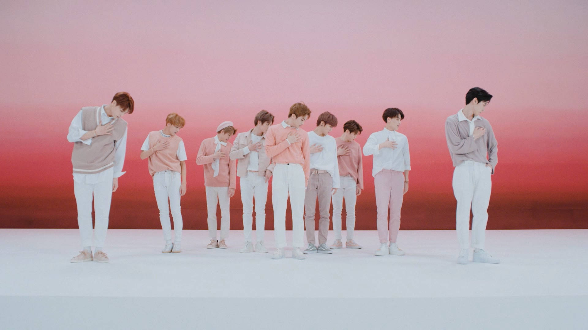 NCT 127, Touch, pastel outfits, Full HD Desktop Wallpaper