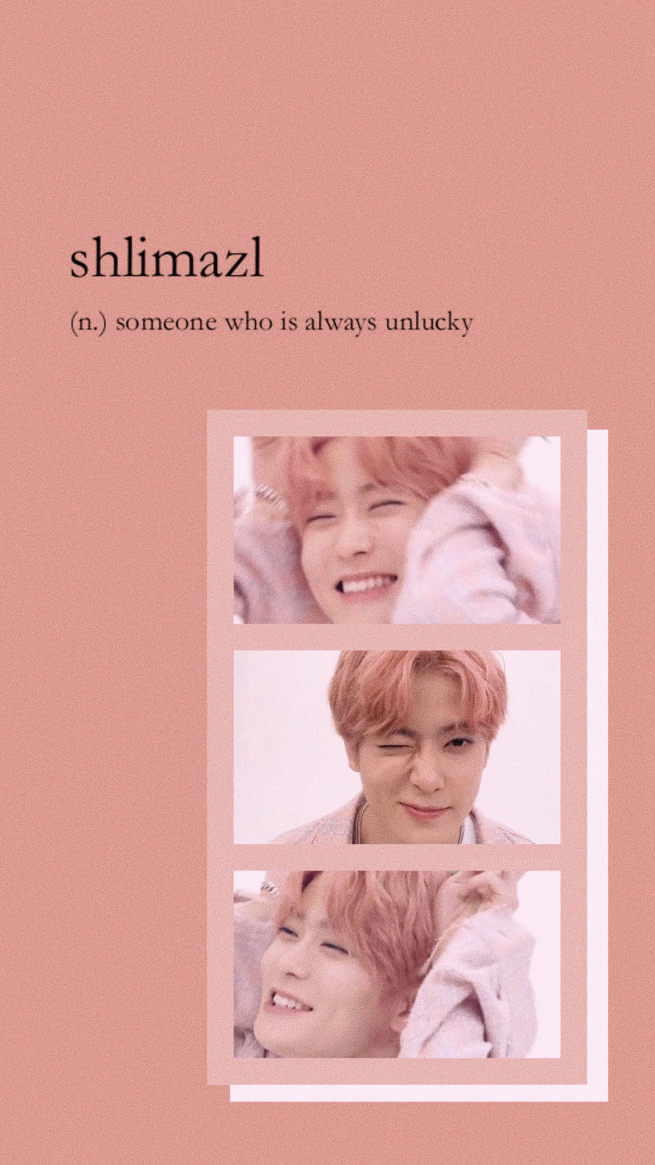 pink hair, soft pink background, shlimazl, 2K Phone Wallpaper