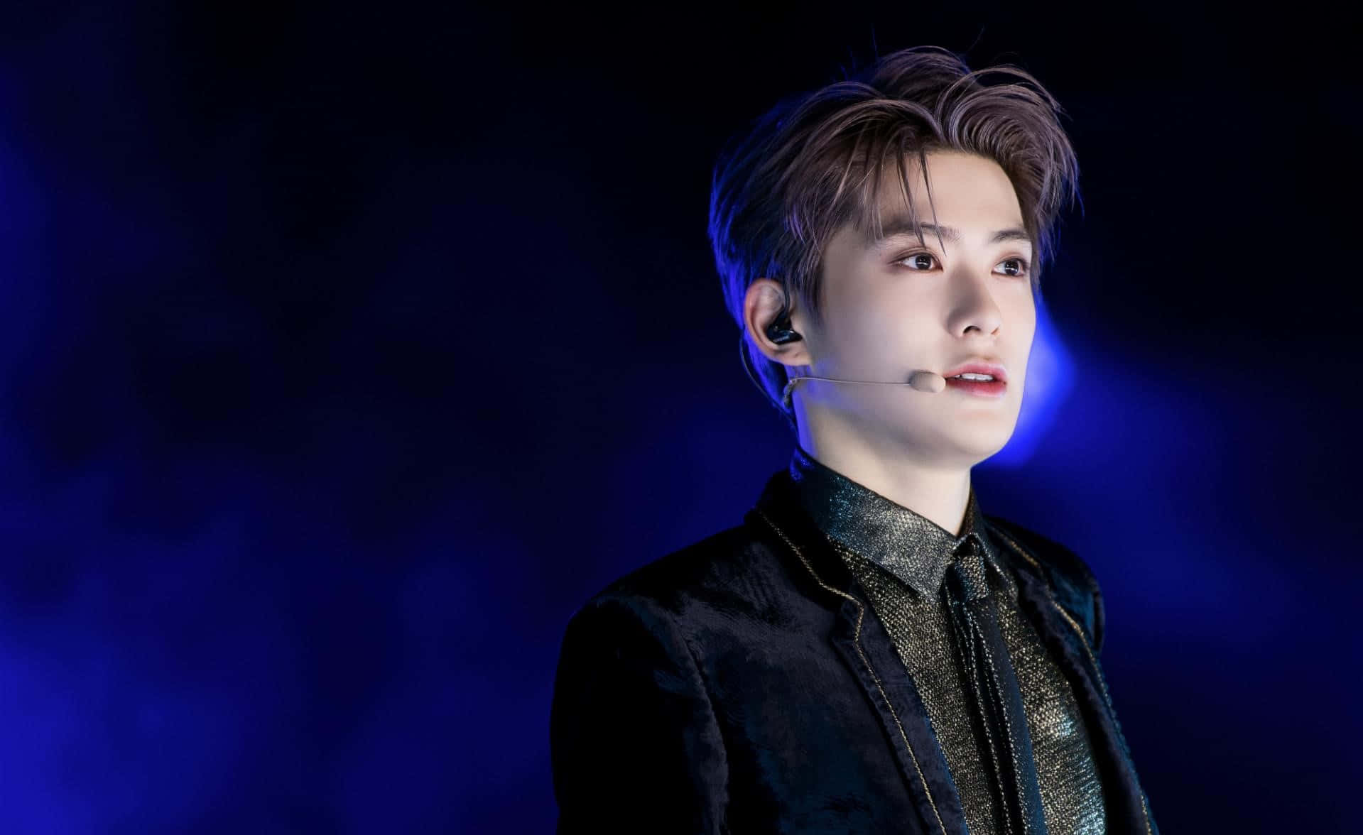 NCT Jaehyun, LA Skyline 204, dark velvet suit, HD Desktop Wallpaper
