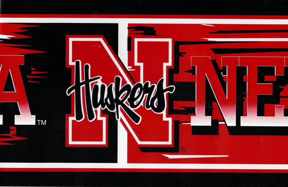 Nebraska Huskers, red, black, SD Desktop Wallpaper