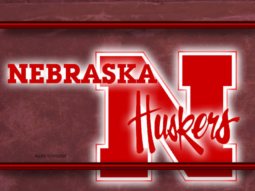 Nebraska Huskers, red, maroon, SD Desktop Wallpaper