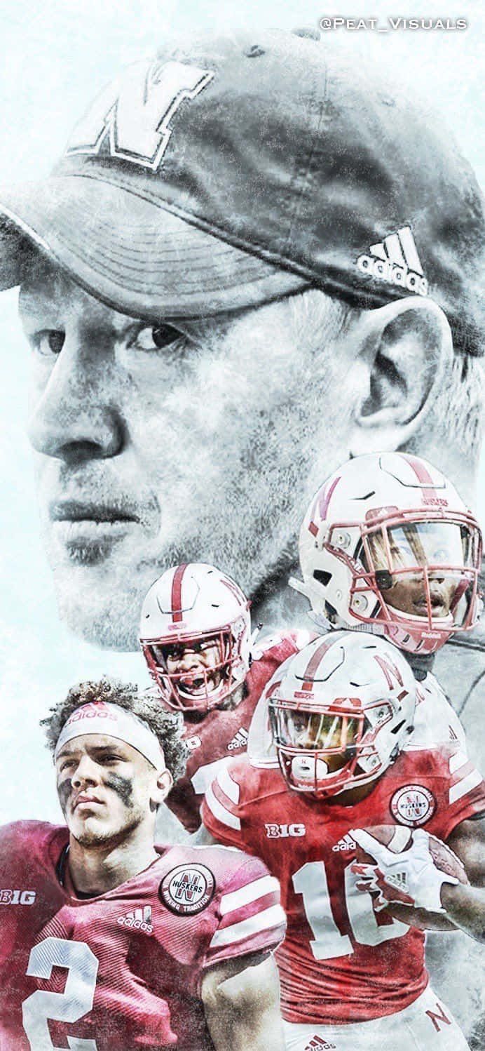 Nebraska Huskers, football coach, red uniforms, HD Phone Wallpaper