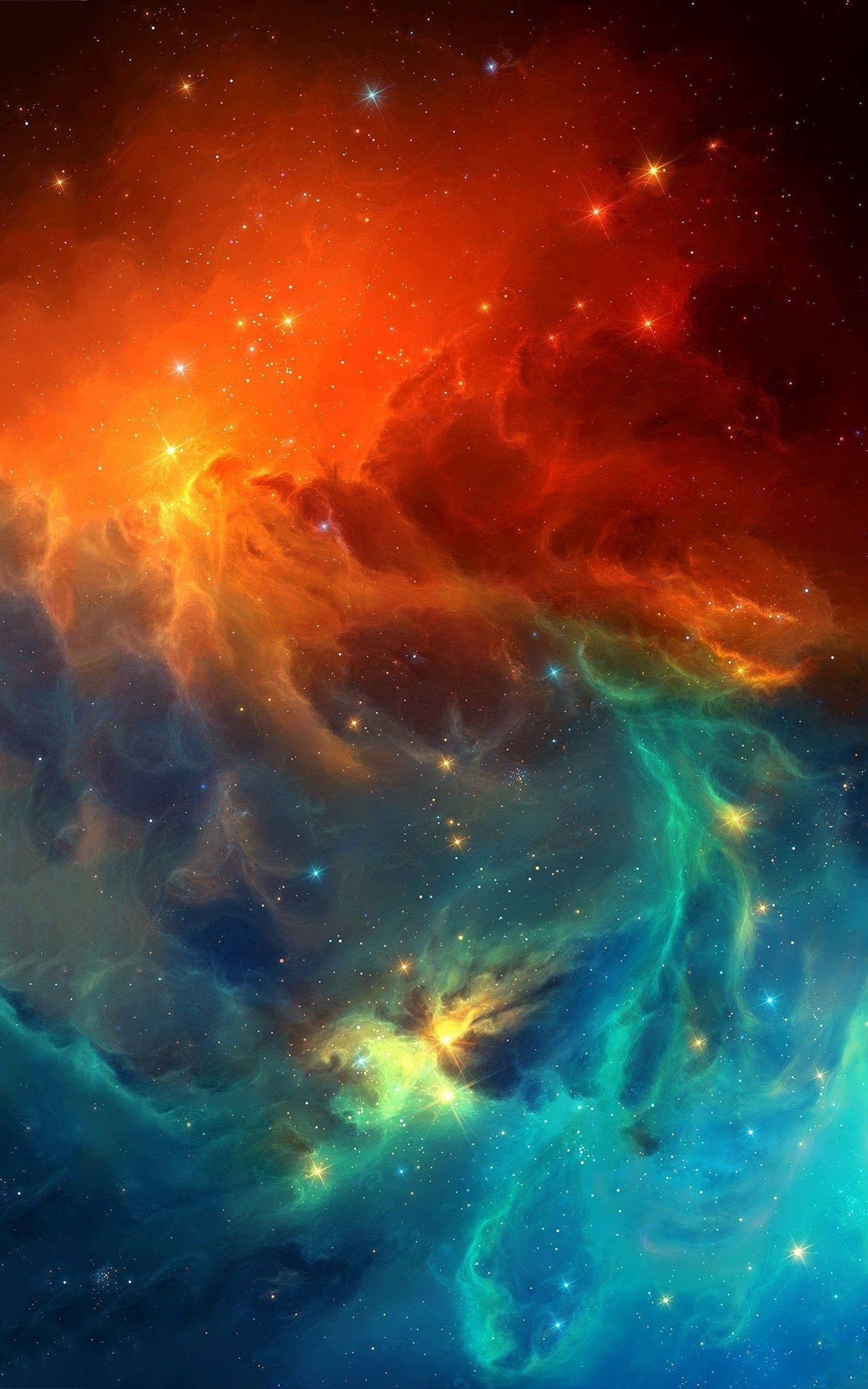 4K, Android, blue, Full HD Phone Wallpaper