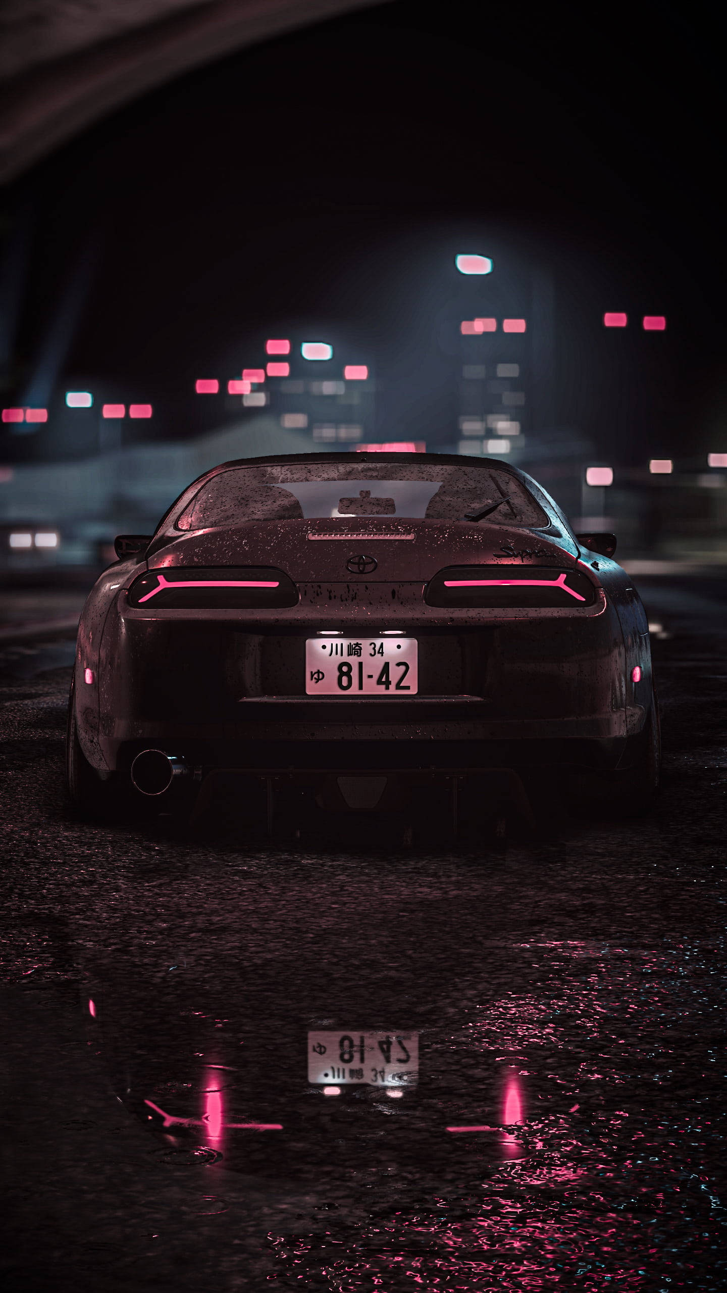 Need For Speed, iPhone, sleek black sports car, 2K Phone Wallpaper