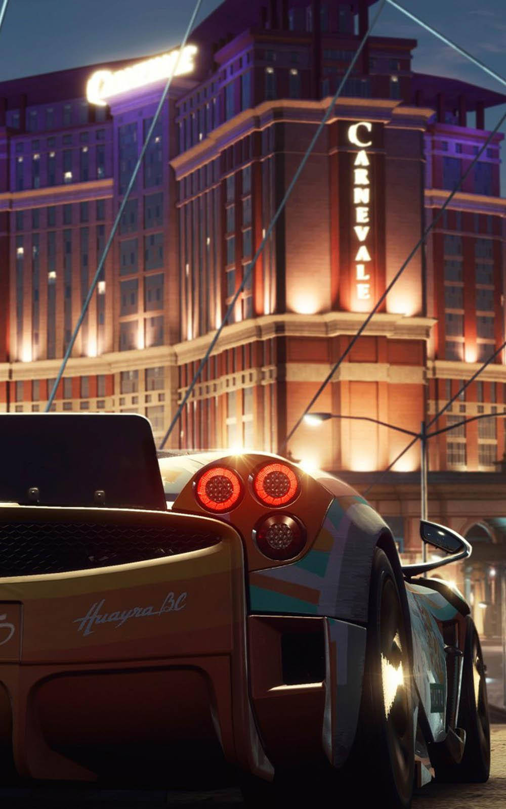 Need For Speed, sports car, glowing red taillights, HD Phone Wallpaper
