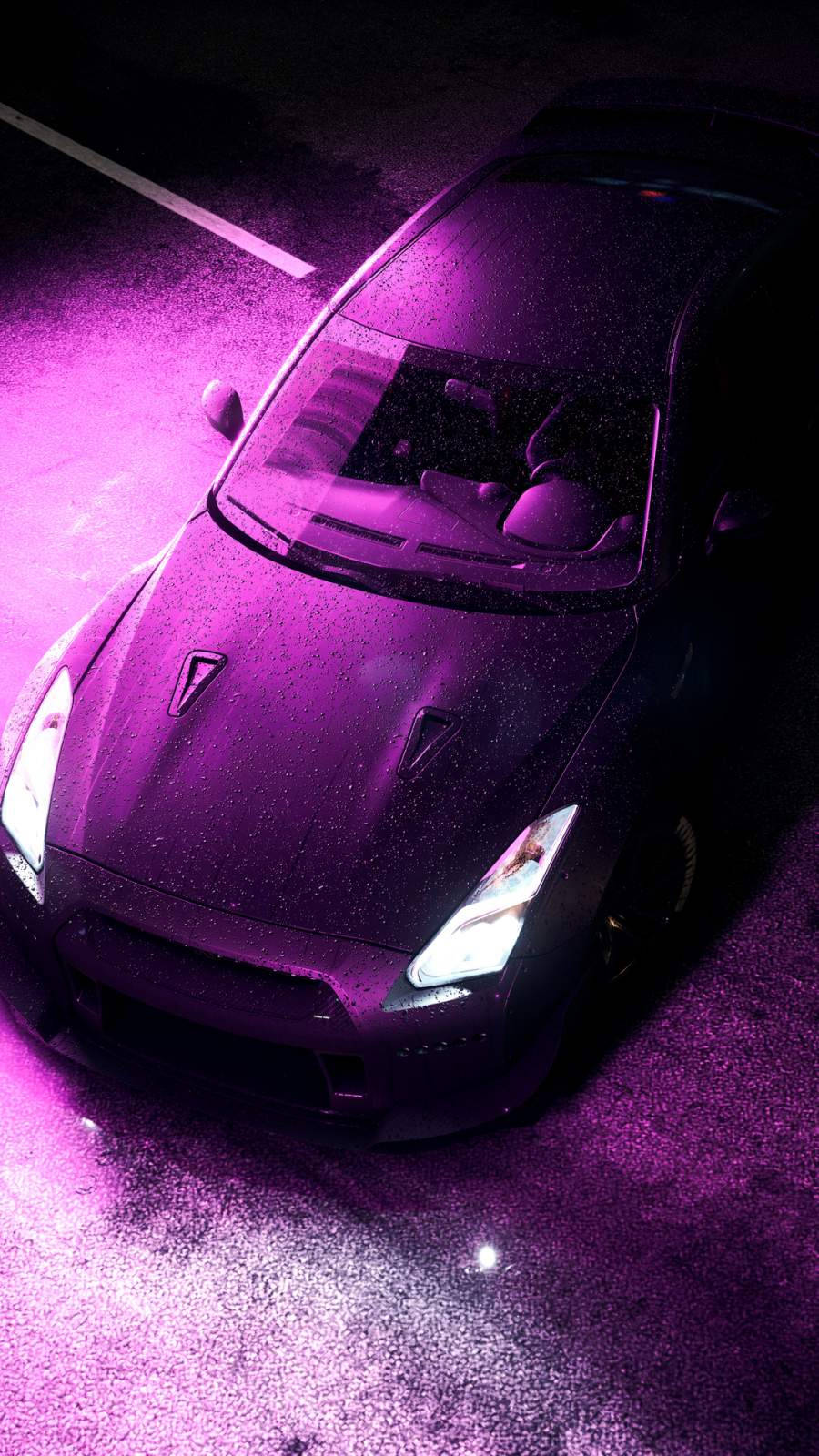 Need For Speed, iPhone, purple aesthetic, HD Phone Wallpaper