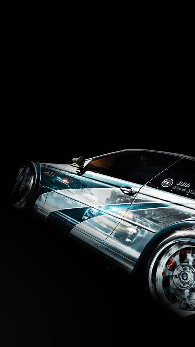 Need For Speed, shiny car, iPhone, SD Phone Wallpaper