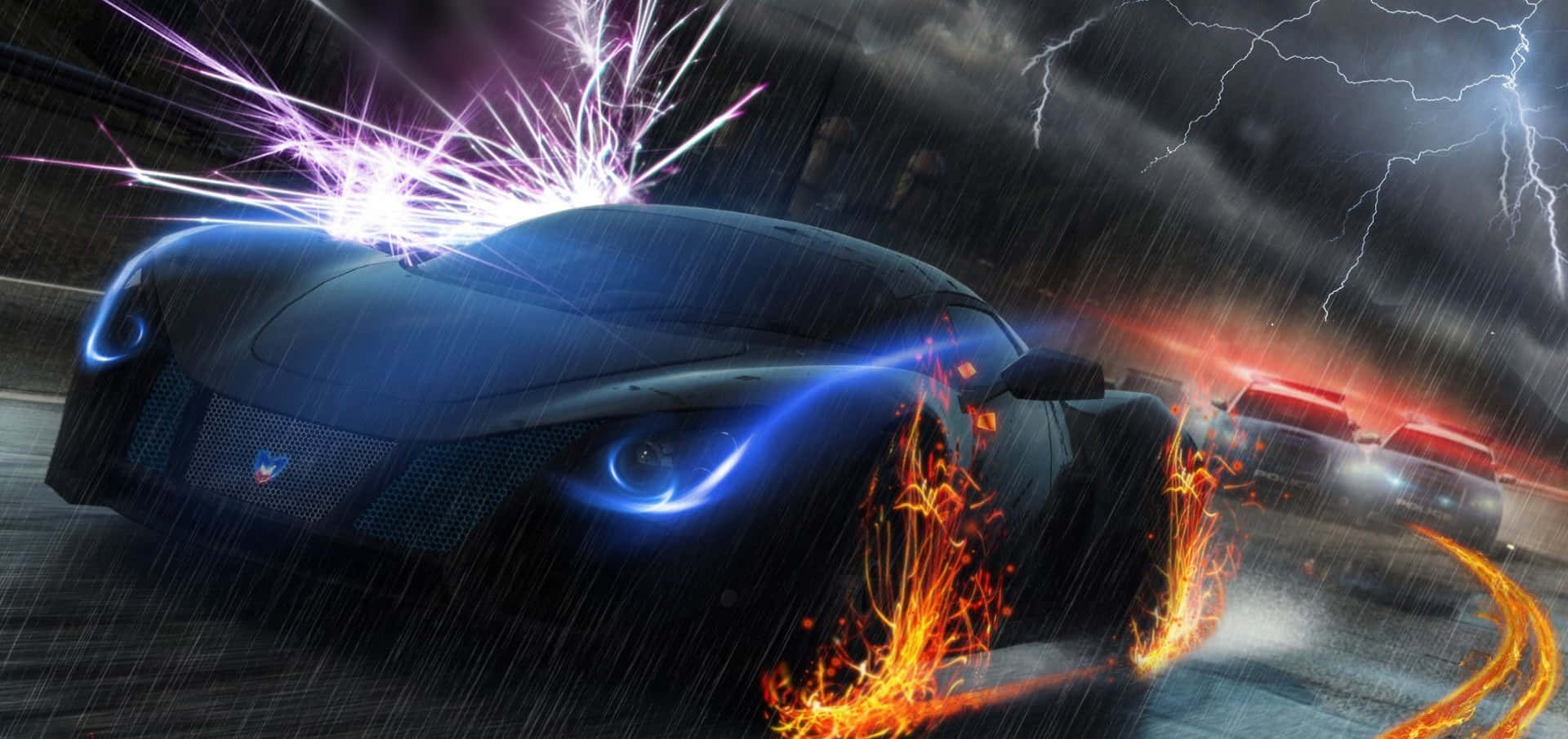 Need For Speed, PC, sleek black sports car, Full HD Desktop Wallpaper