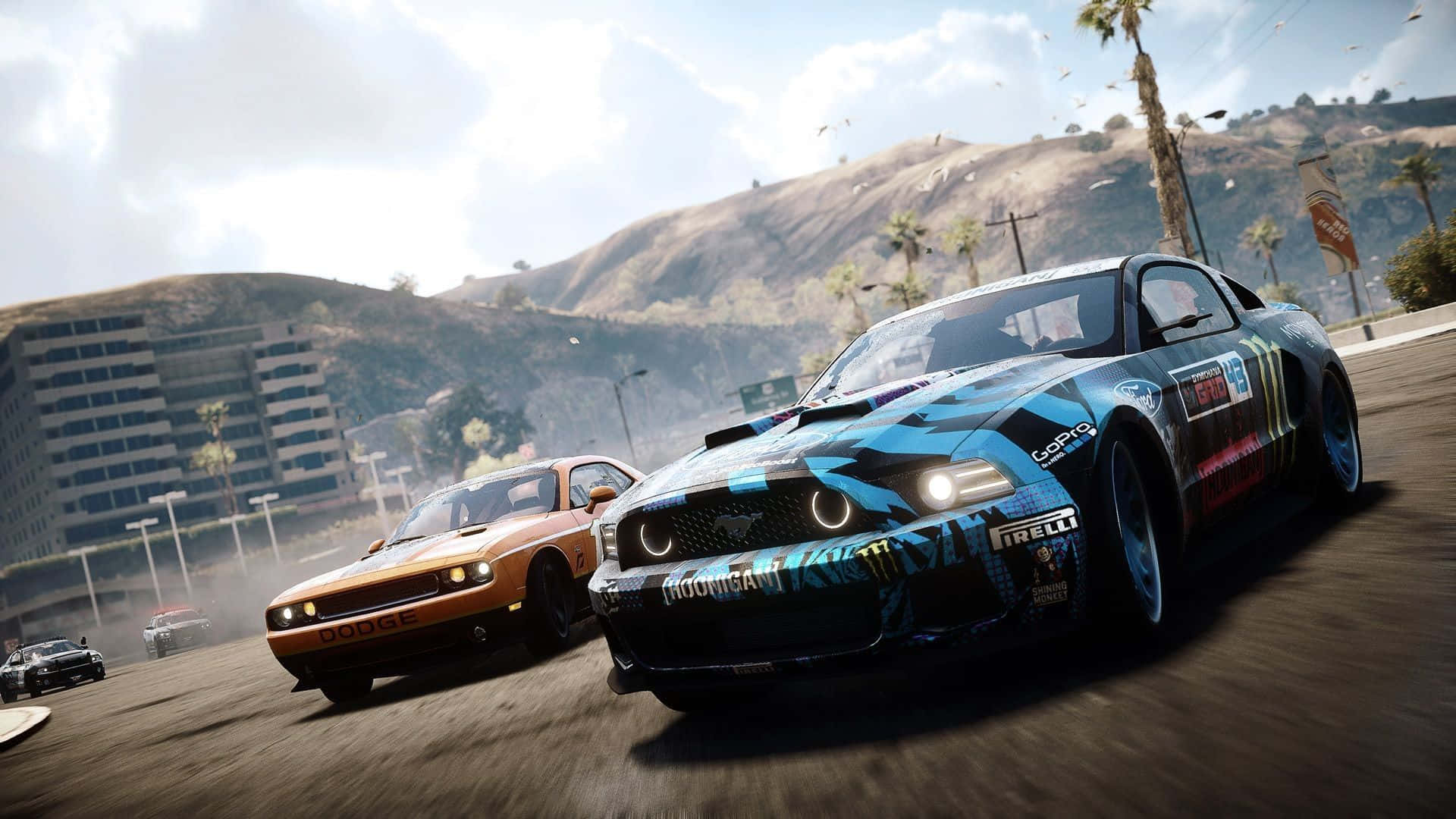 Need For Speed, laptop, urban track, Full HD Desktop Wallpaper