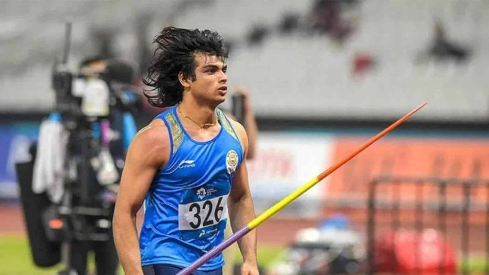 Neeraj Chopra, javelin, track, HD Desktop Wallpaper