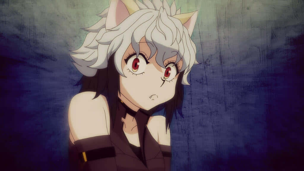 Neferpitou, anime girl, cat ears, SD Desktop Wallpaper