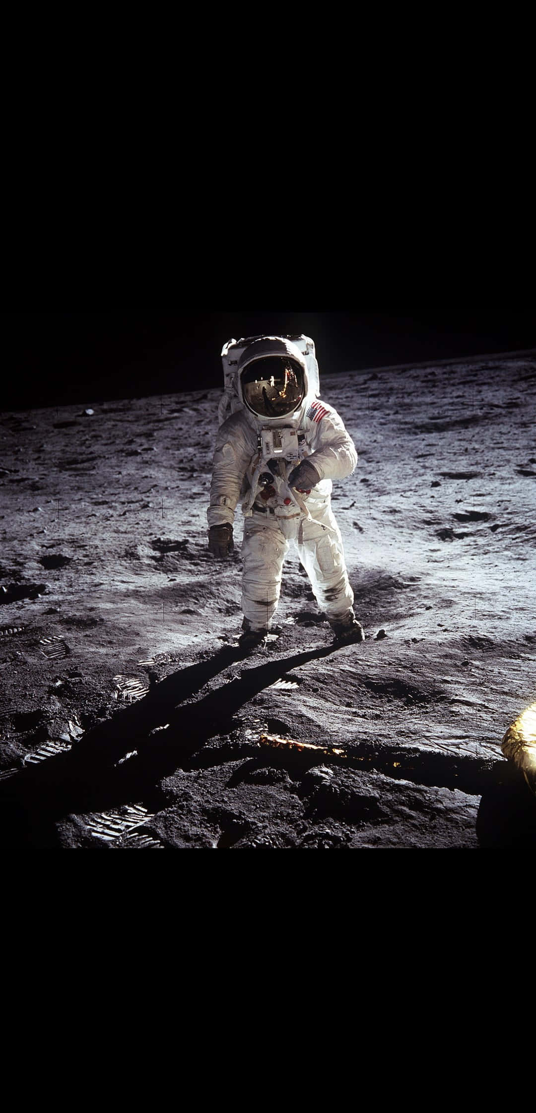 Neil Armstrong, Moon, white spacesuit, Full HD Phone Wallpaper