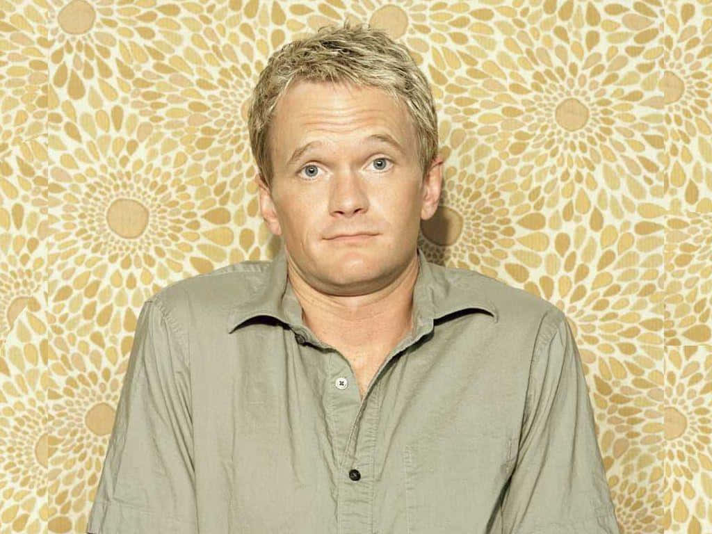 Neil Patrick Harris, short blond hair, neutral expression, SD Desktop Wallpaper