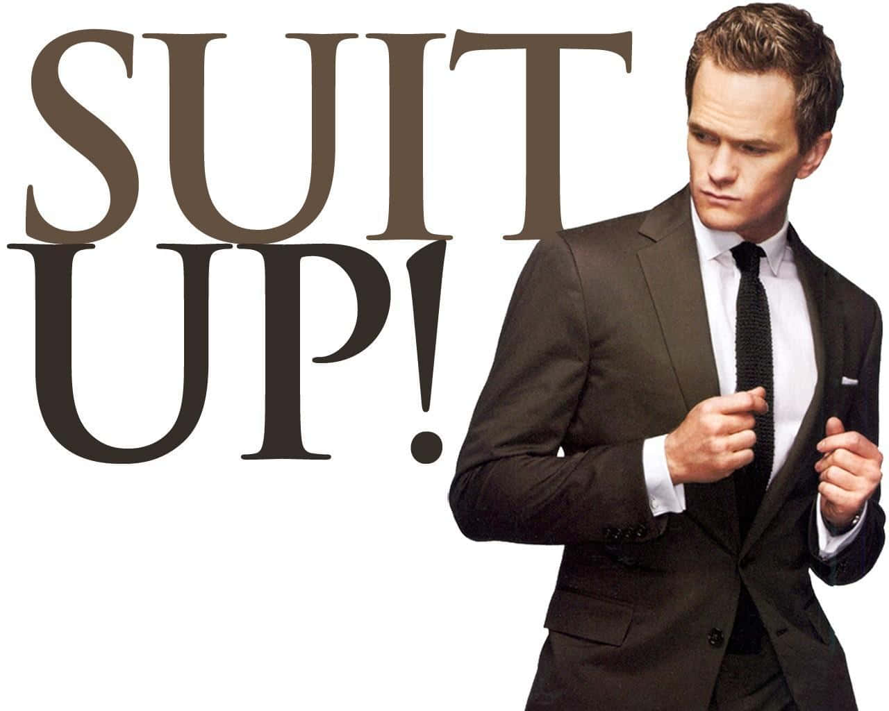 Neil Patrick Harris, black suit, tie, HD Desktop Wallpaper