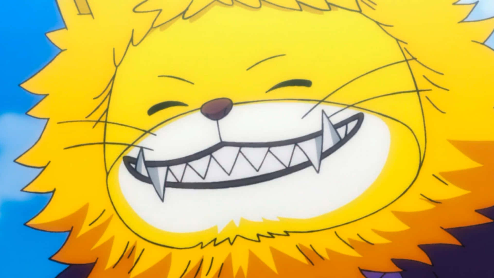 Nekomamushi, 1920 x 1080, cartoon lion, Full HD Desktop Wallpaper