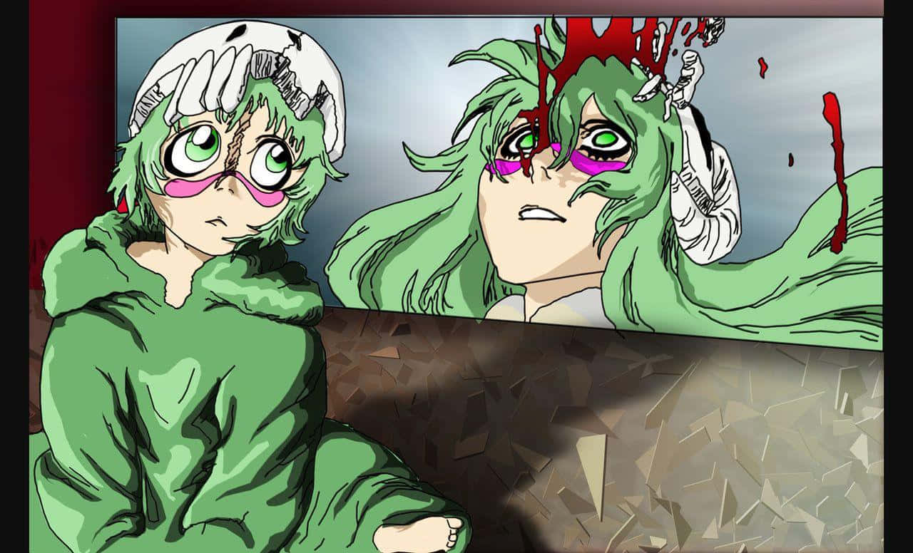 Nelliel Tu Odelschwanck, green-haired, hoodie, HD Desktop Wallpaper