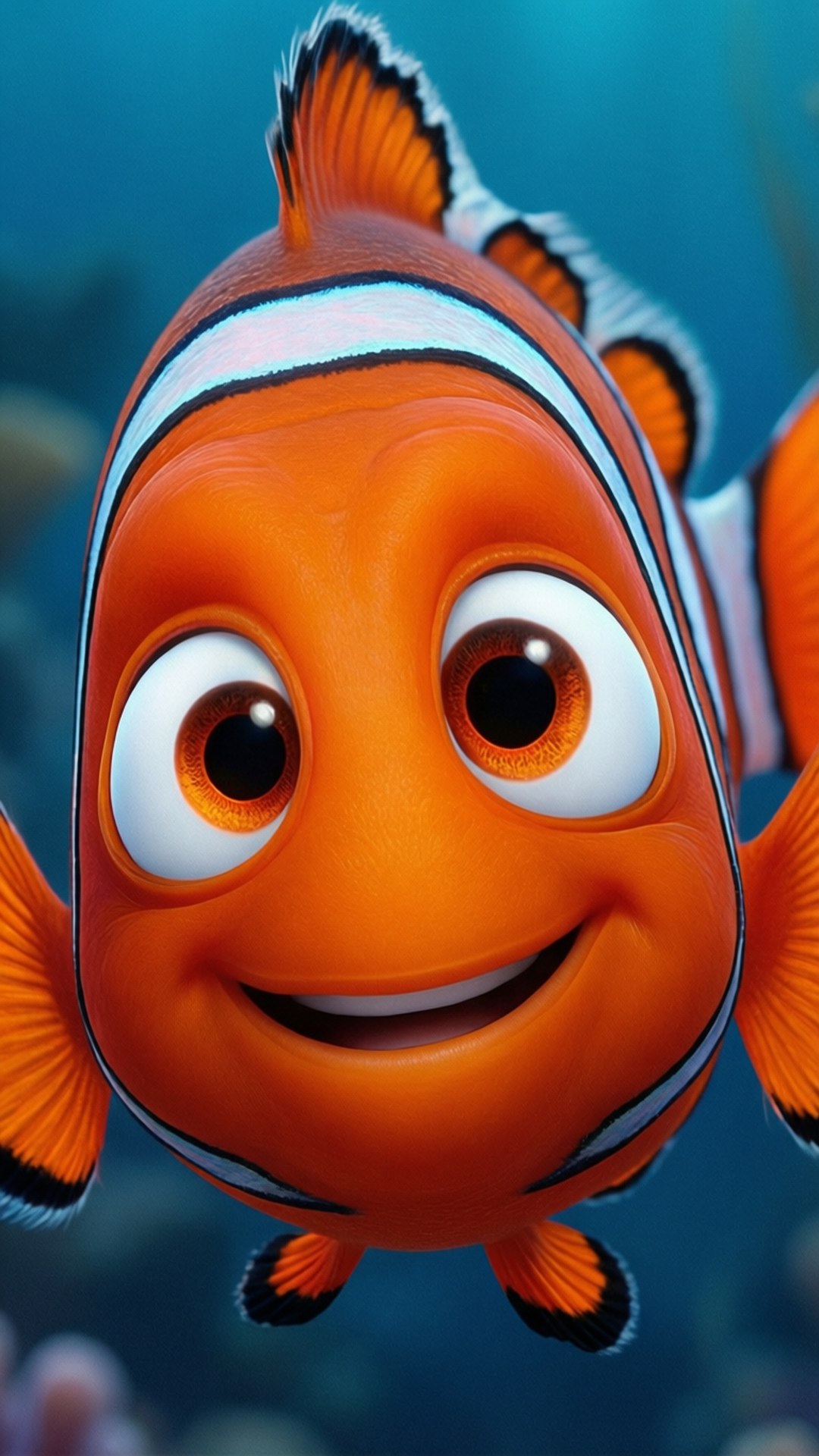 Nemo, clownfish, close-up, Full HD Phone Wallpaper
