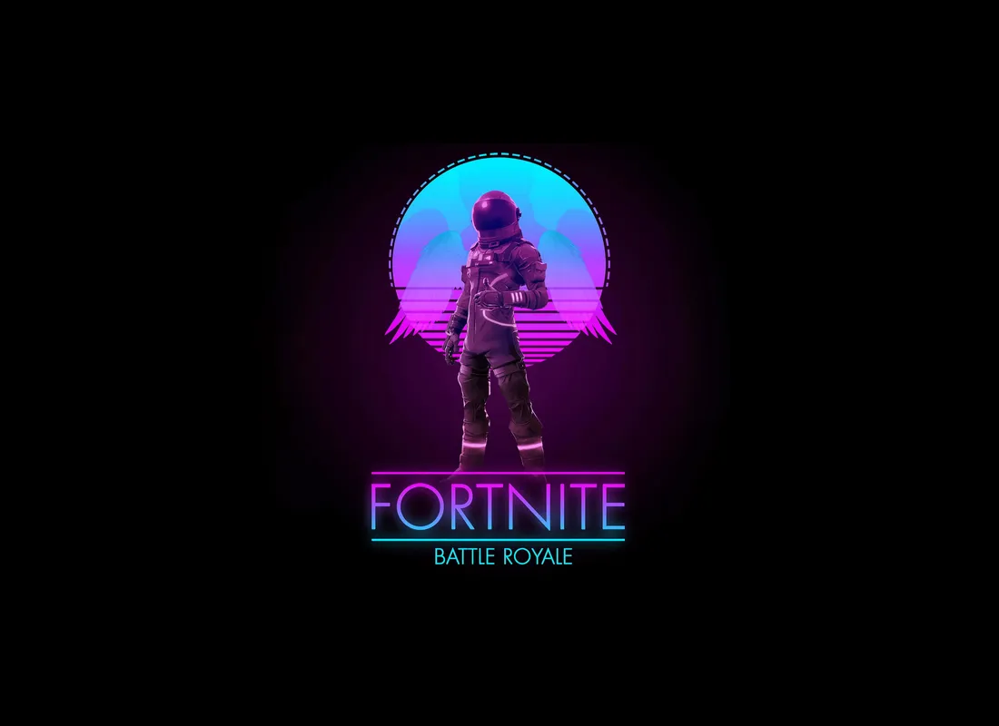 Neon Astronaut