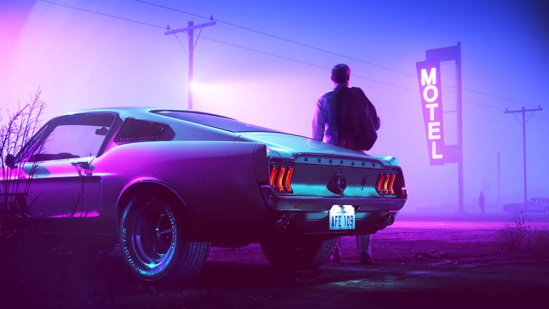 Neon Car