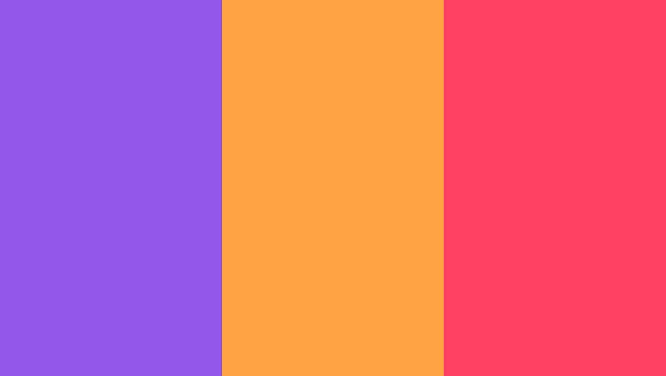 Neon Colors Flag, purple, orange, HD Desktop Wallpaper