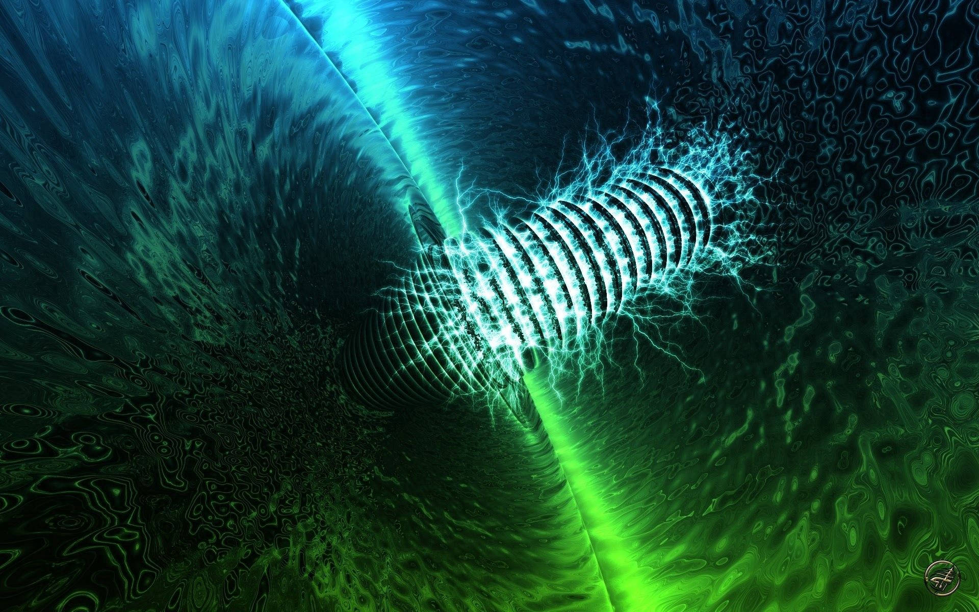 teal, green, neon, Full HD Desktop Wallpaper