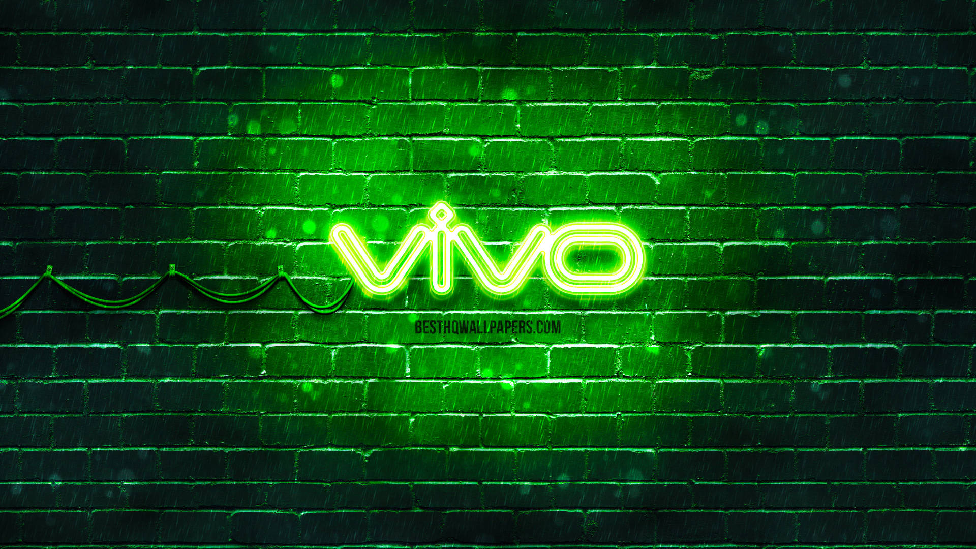 Apple Green, vivo, LED, Full HD Desktop Wallpaper
