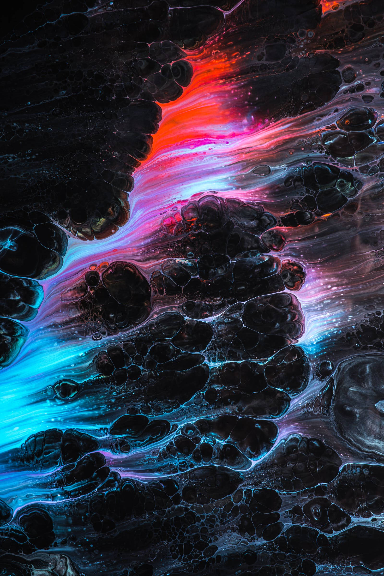 neon, red, pink, Full HD Phone Wallpaper