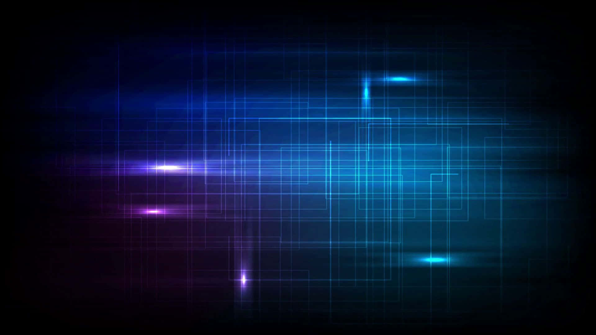 neon lights aesthetic, glowing blue, purple digital lines, Full HD Desktop Wallpaper