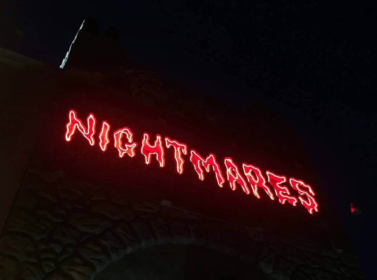 neon lights tumblr laptop, glowing red neon sign, nightmares, HD Desktop Wallpaper