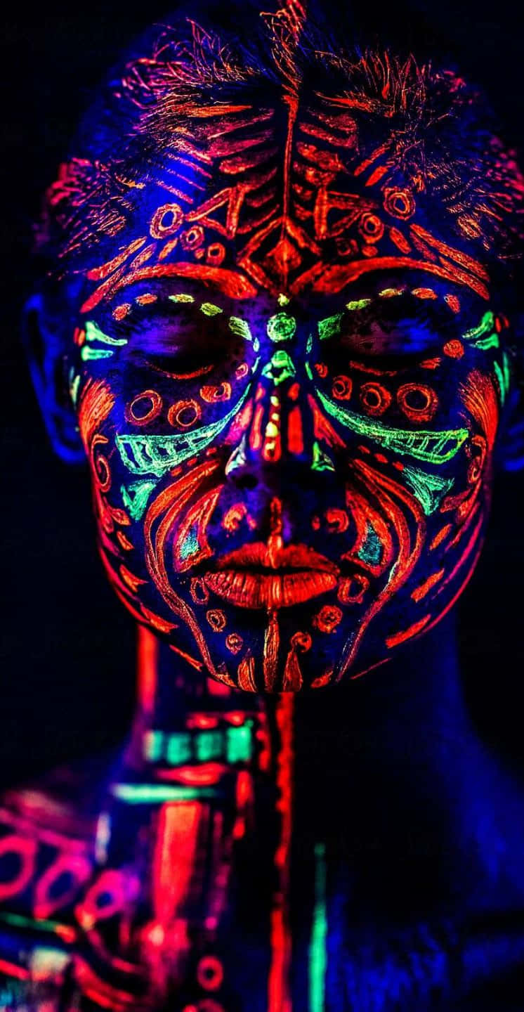 neon red, neon green, neon blue, HD Phone Wallpaper