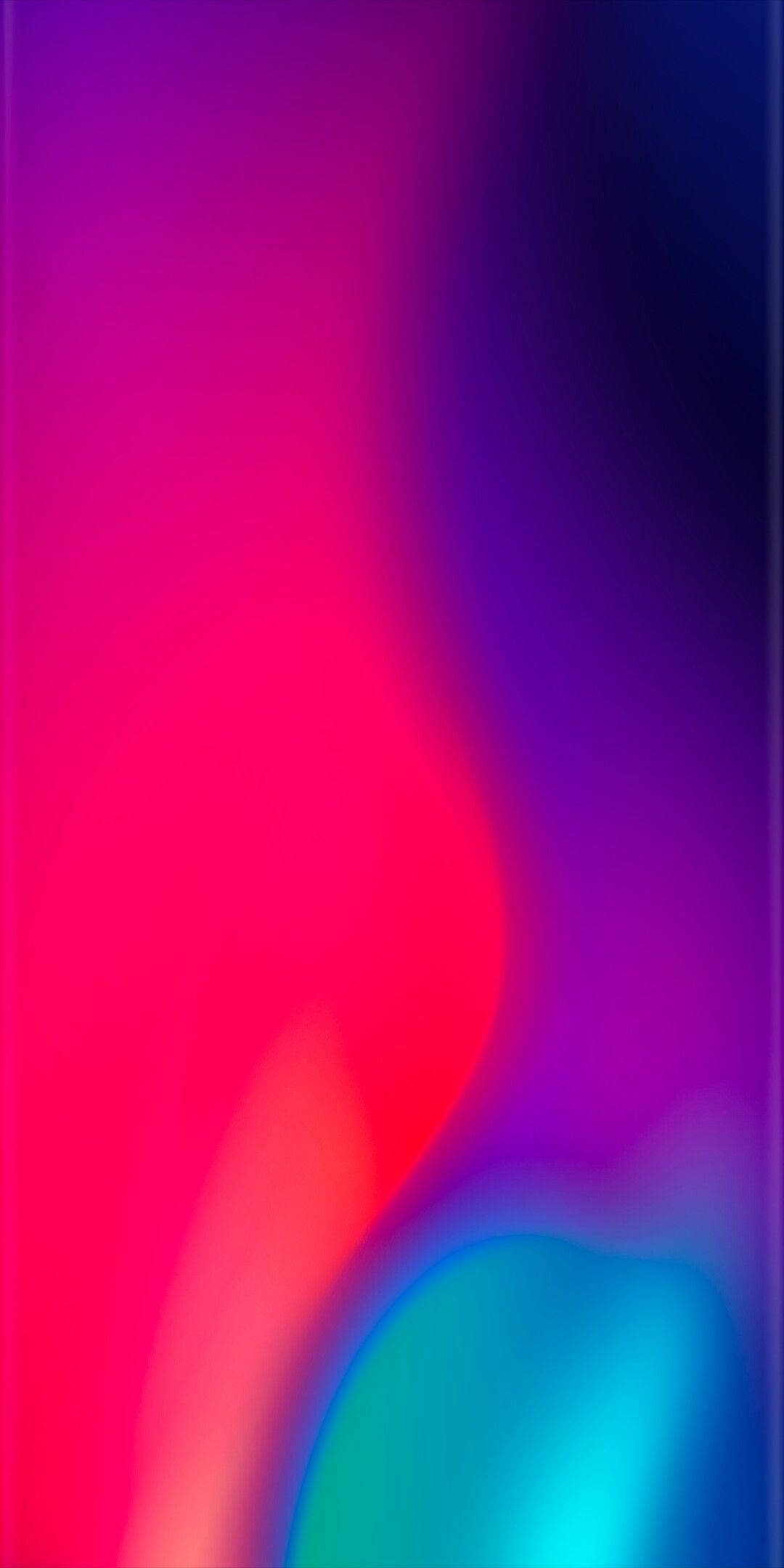bright red and blue neon, fiery red, cool blue, Full HD Phone Wallpaper