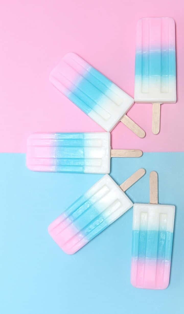 pastel blue, pastel pink, pink and blue background, SD Phone Wallpaper