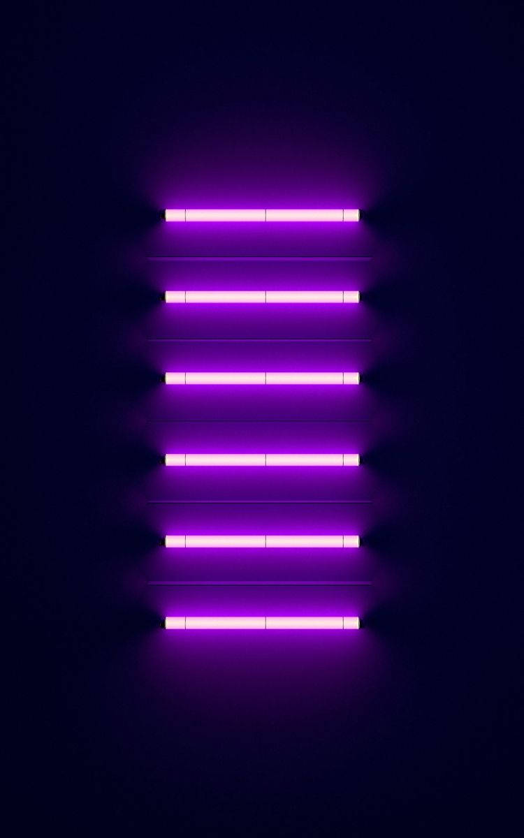 LED Lights, neon purple, iPhone, SD Phone Wallpaper
