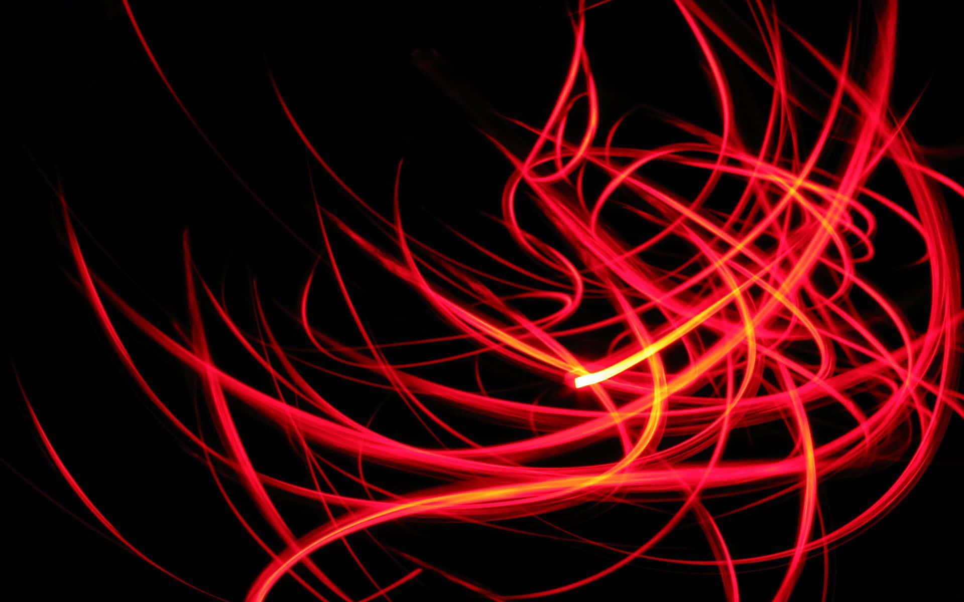 Neon Red Aesthetic, red, orange, Full HD Desktop Wallpaper