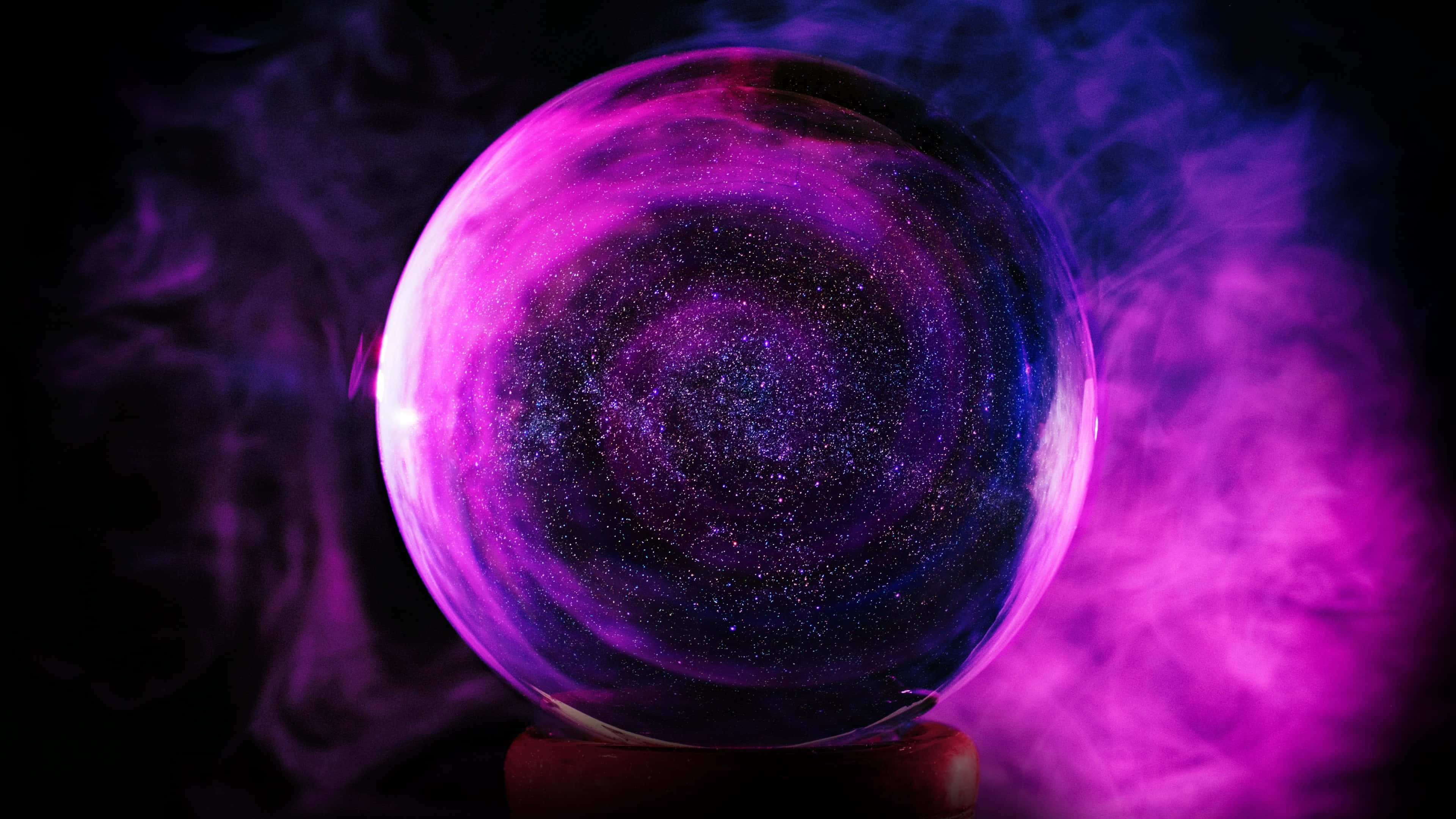 Neon Twitch, purple, pink, 4K Desktop Wallpaper