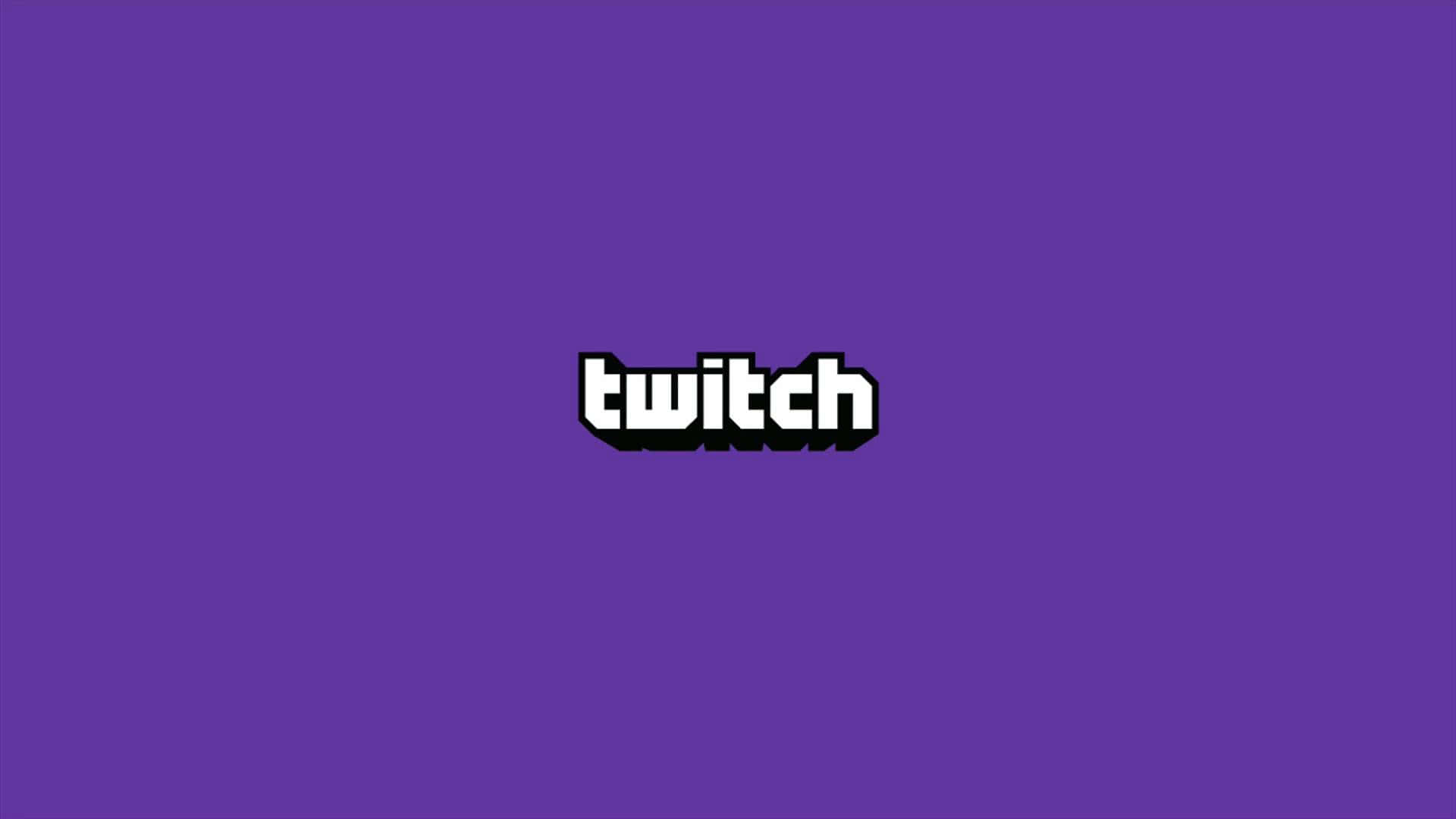 Neon Twitch, Twitch logo, white pixelated font, Full HD Desktop Wallpaper