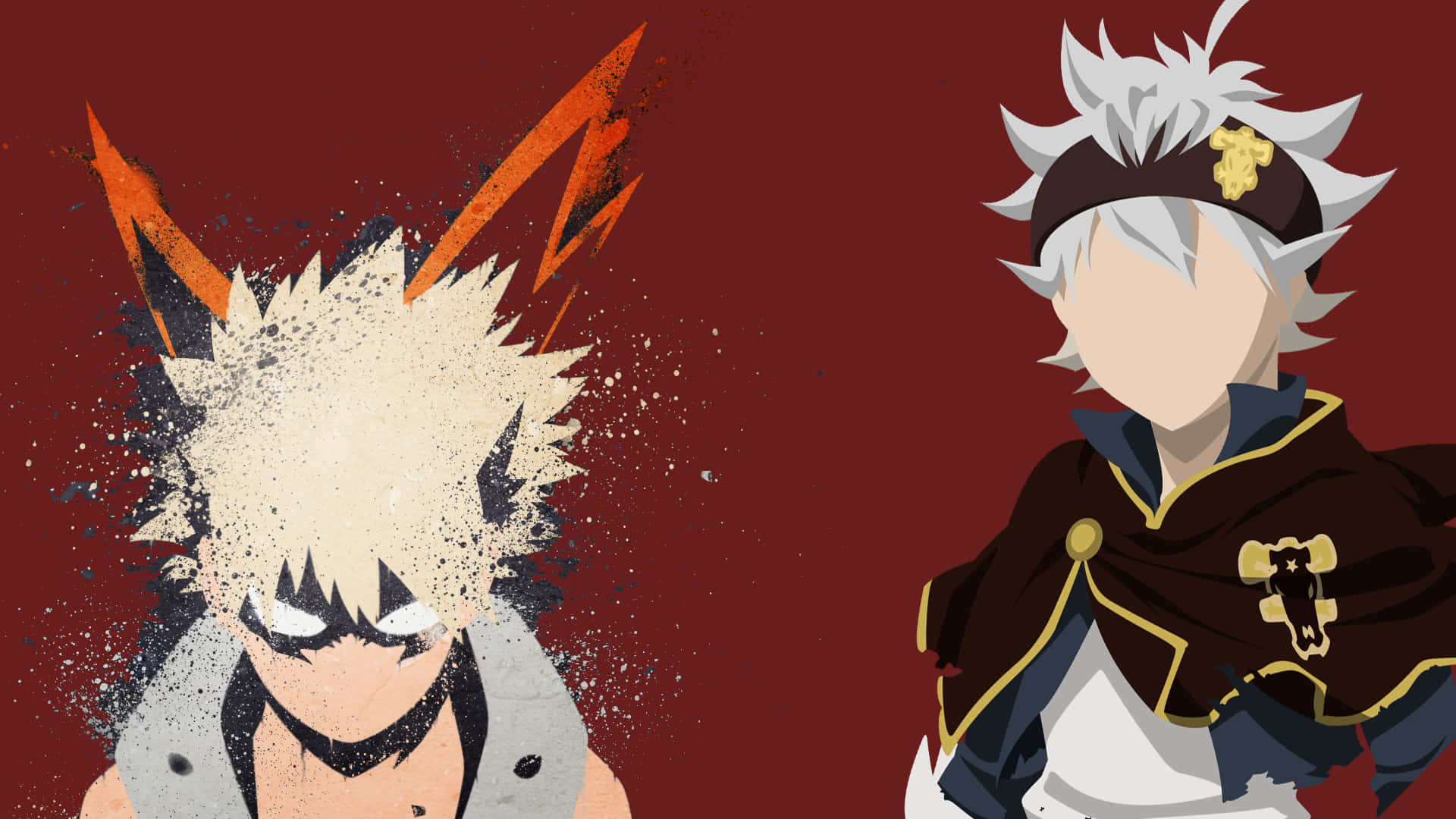 Nero, Black Clover, spiky hair, Full HD Desktop Wallpaper