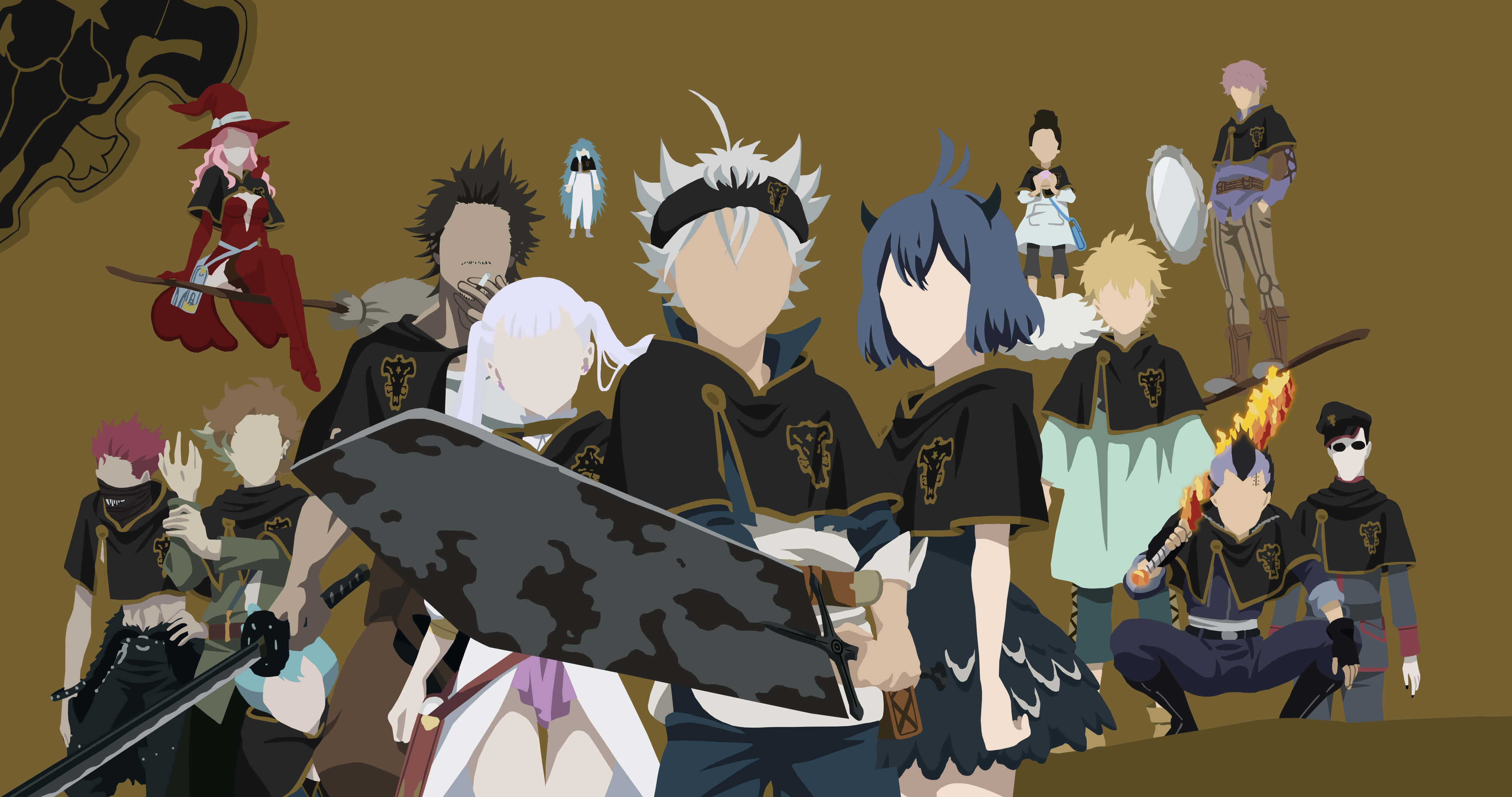 Nero, Black Clover, anime, 4K Desktop Wallpaper