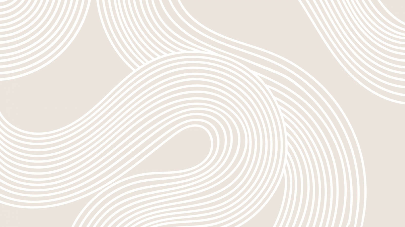 white lines, soft beige background, minimalist abstract pattern, HD Desktop Wallpaper
