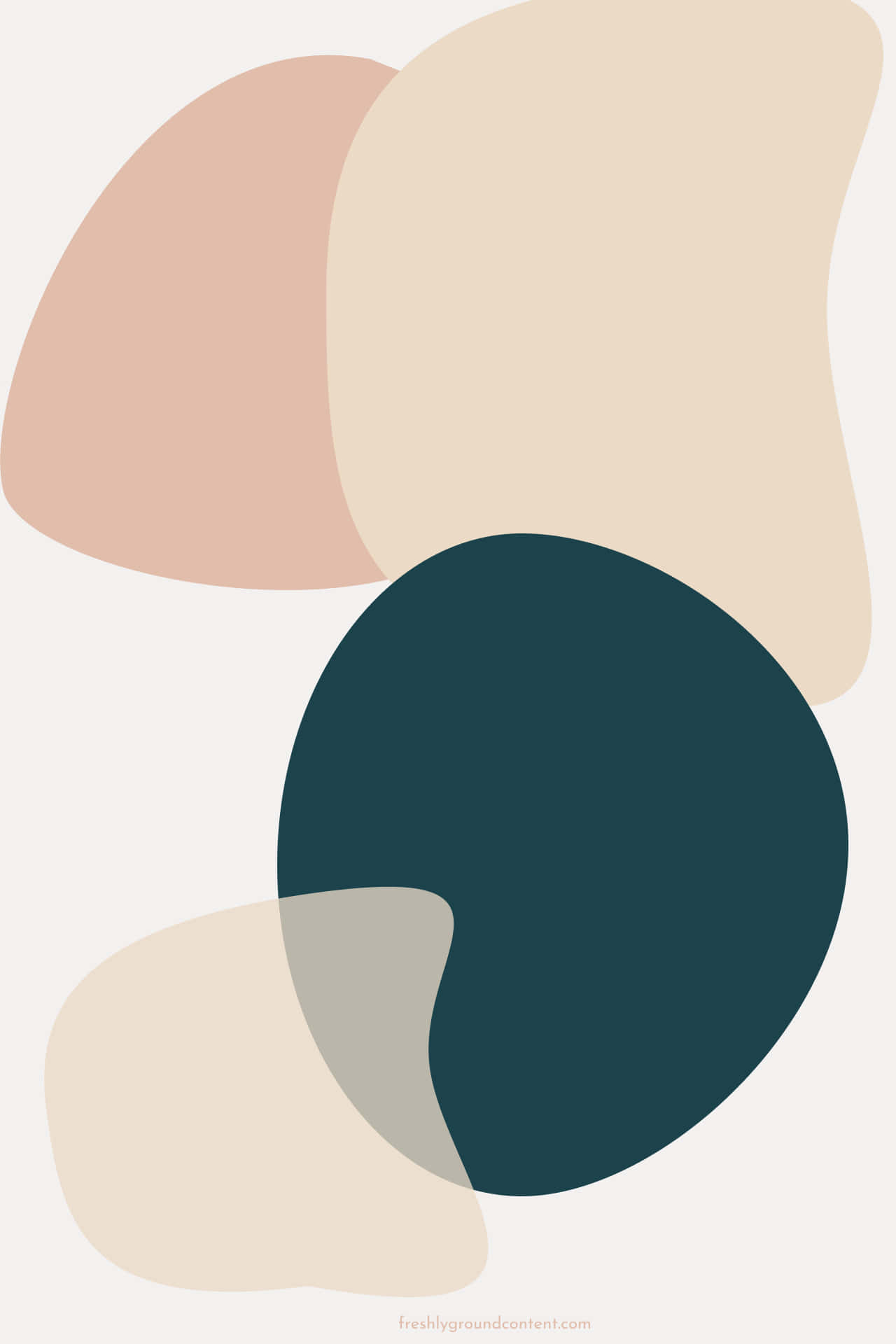beige, pink, pastel, Full HD Phone Wallpaper
