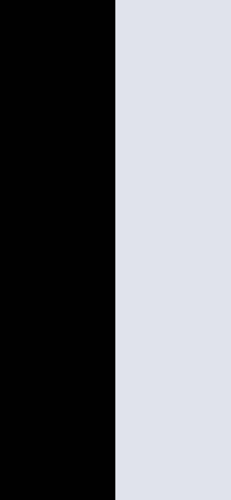pure black, soft light gray, minimalist vertical split, HD Phone Wallpaper