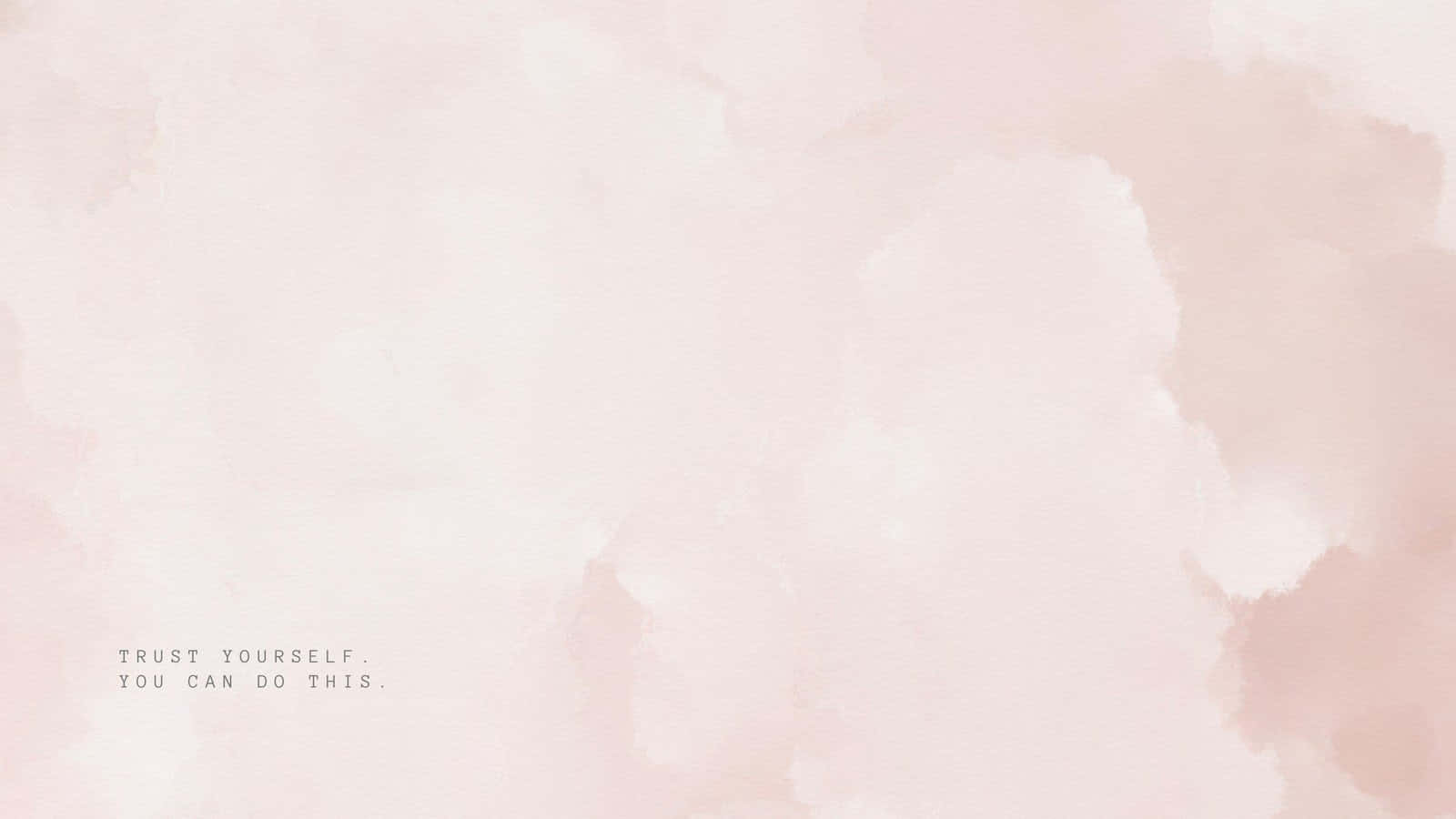 Soft pink watercolor wash, gentle gradients, subtle texture, HD Desktop Wallpaper