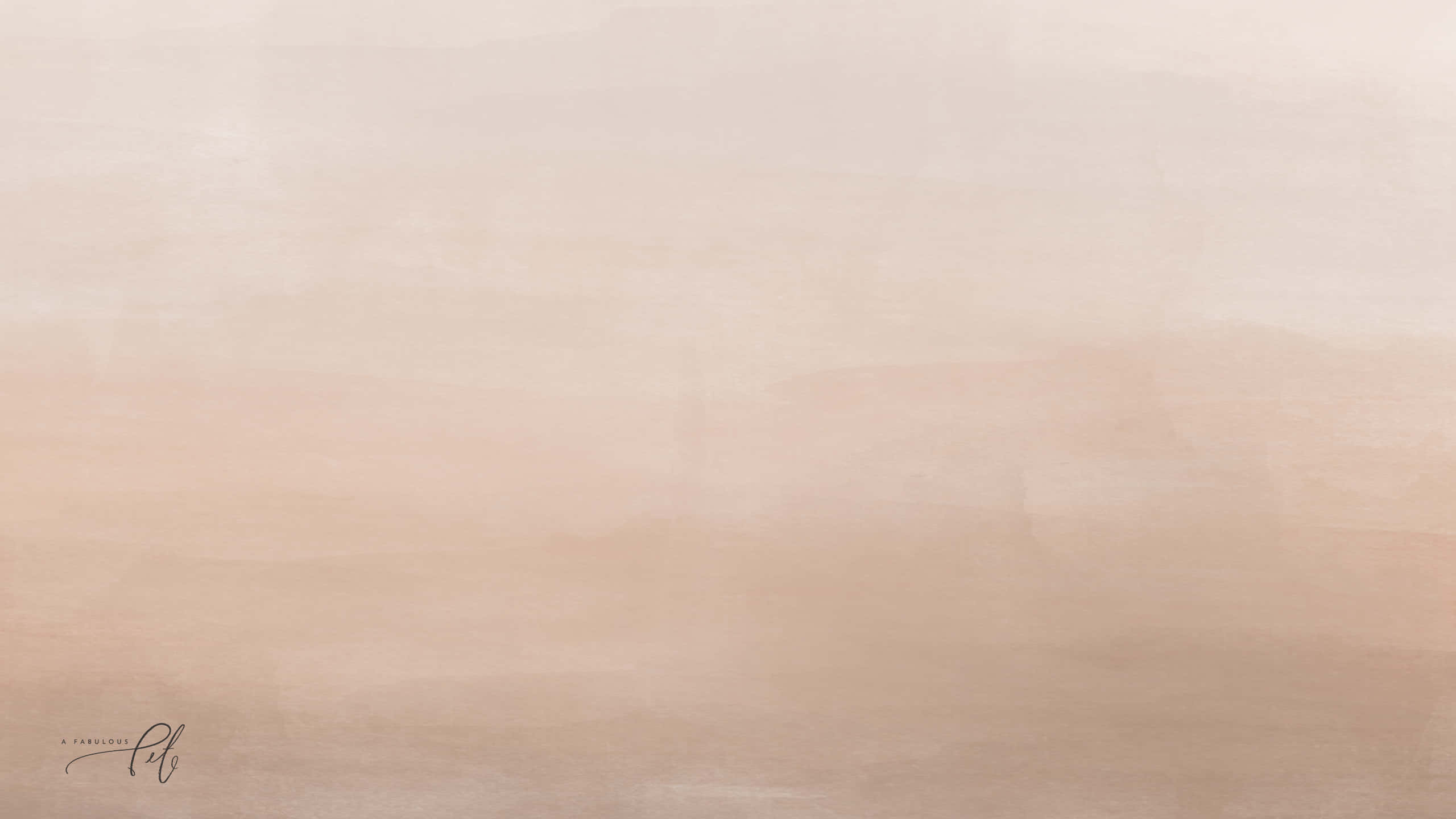 peach beige, soft gradient, hazy atmospheric wash, 2K Desktop Wallpaper