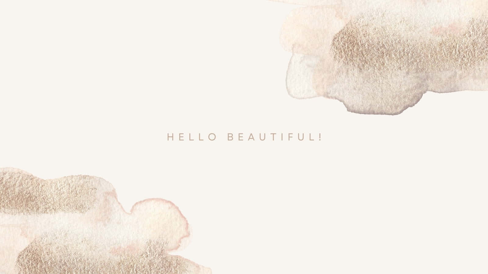 beige, blush, watercolor, HD Desktop Wallpaper