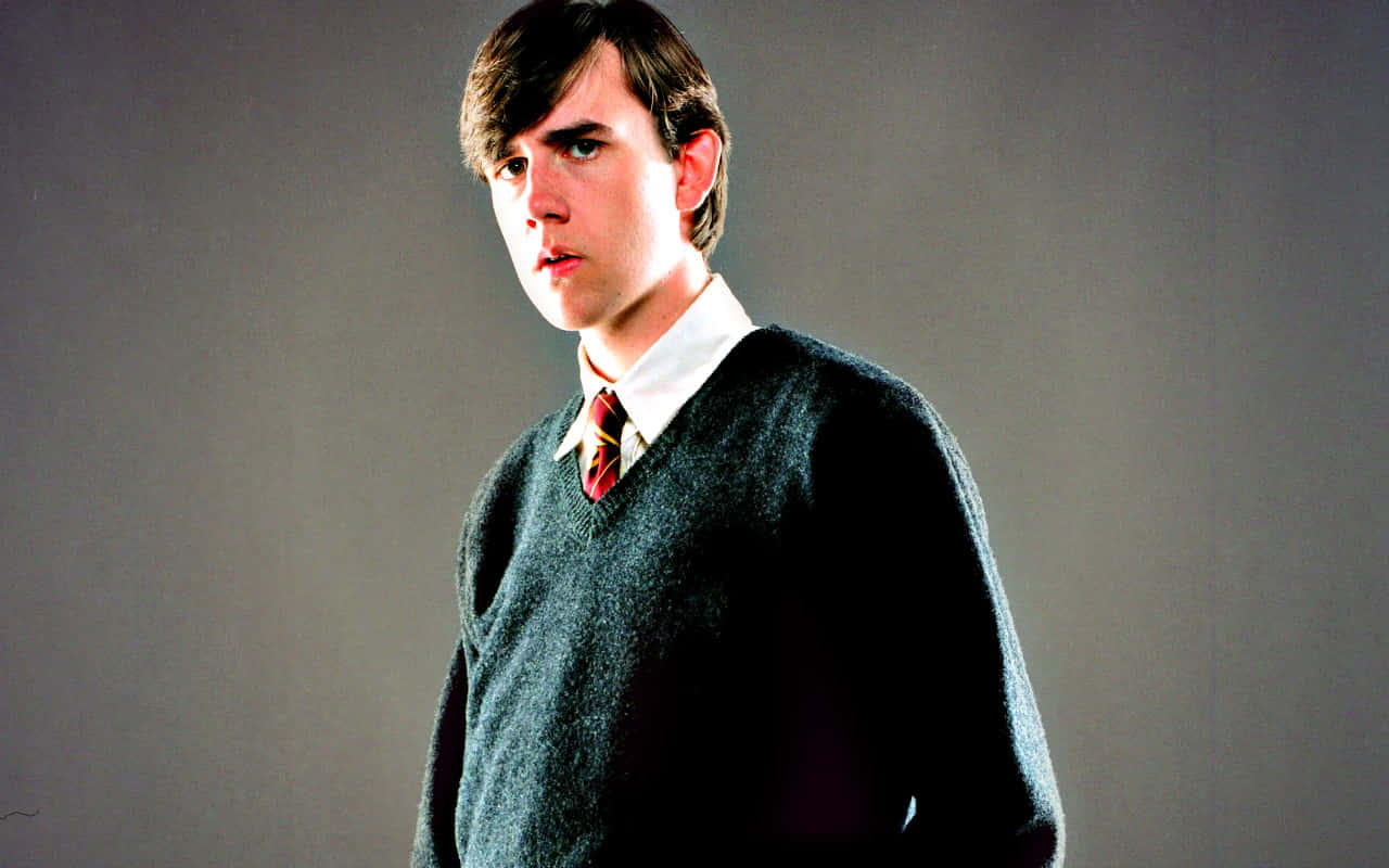 Neville Longbottom, wand, dark sweater, HD Desktop Wallpaper