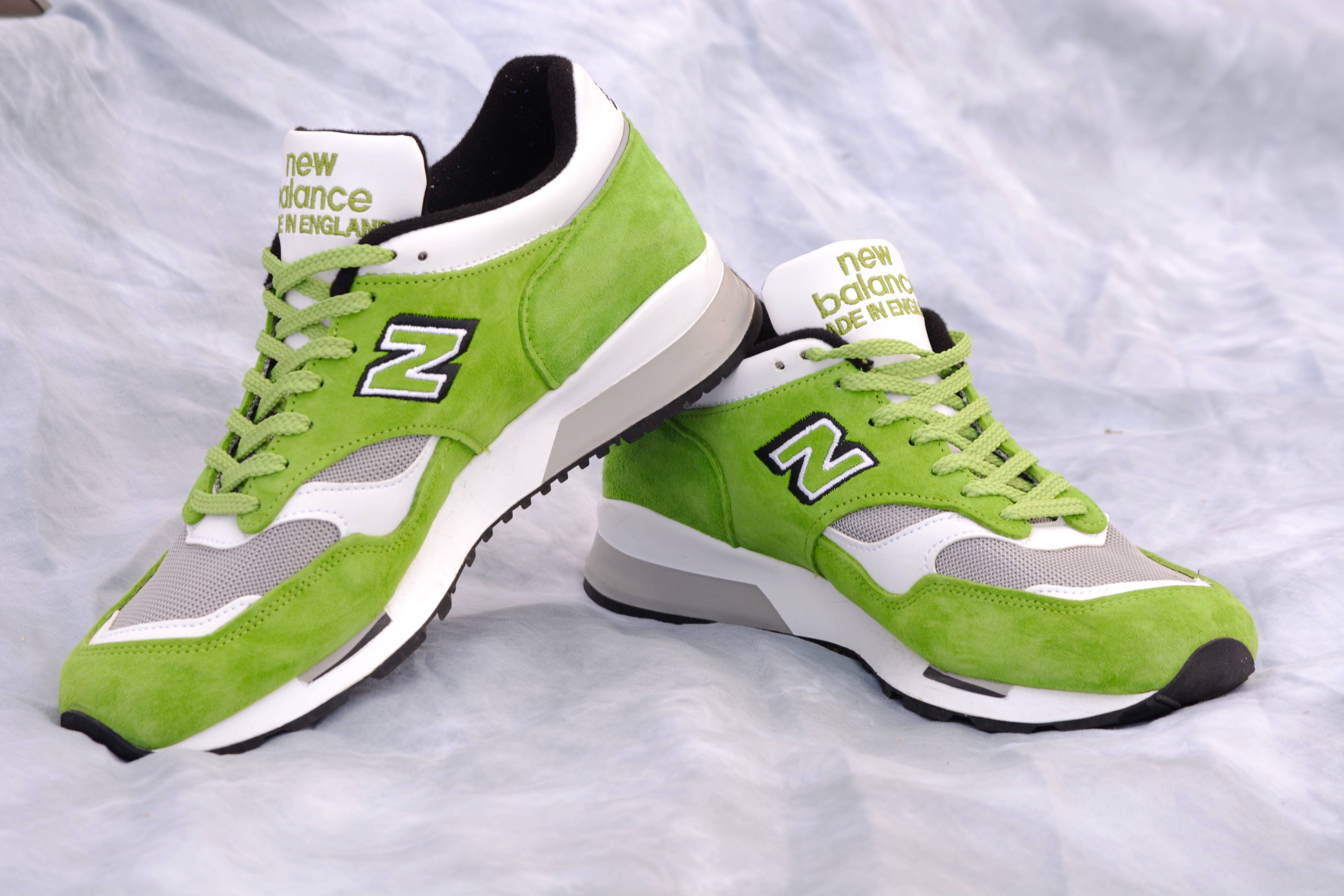 New Balance, lime green, white accents, 5K Desktop Wallpaper
