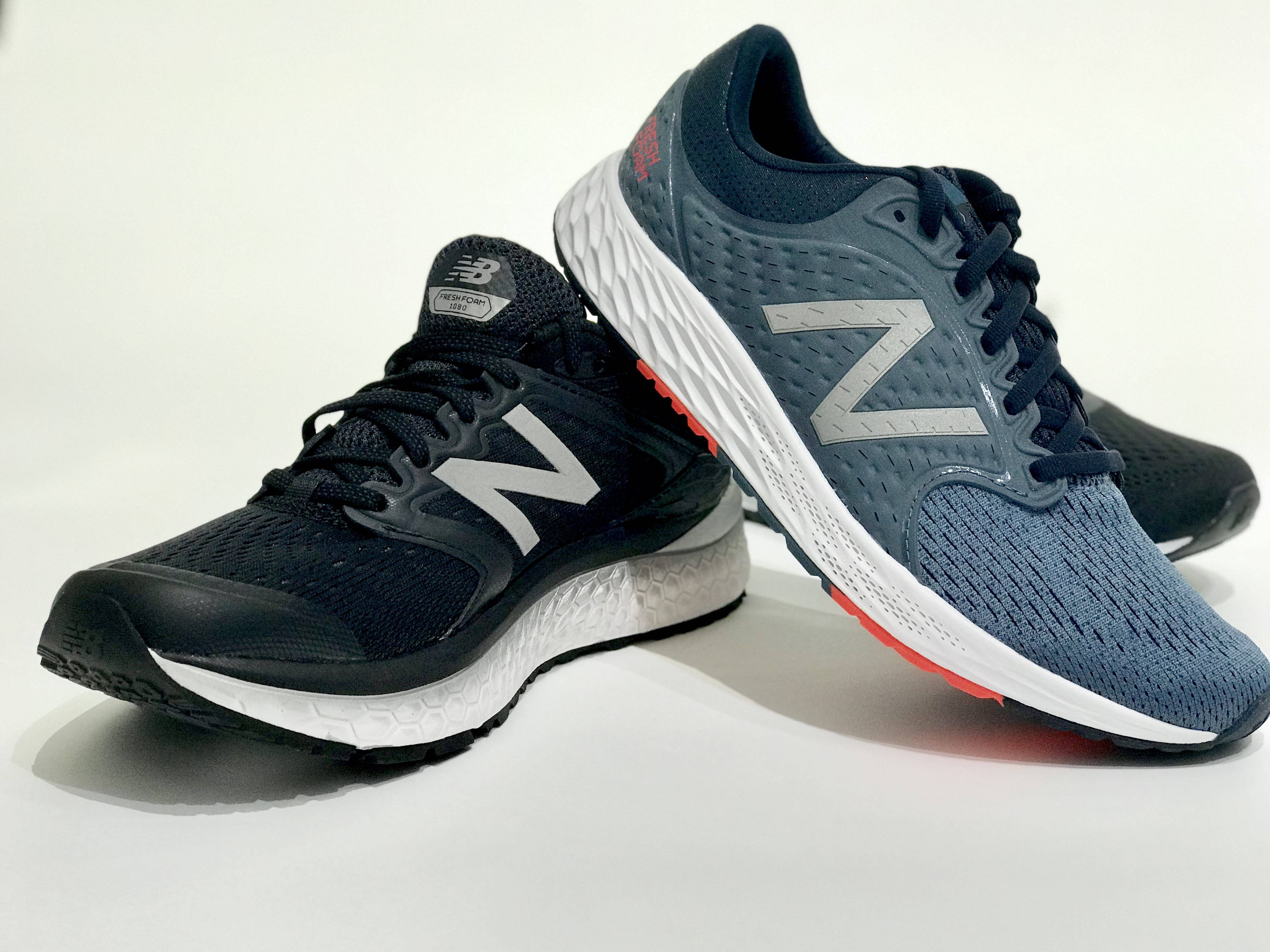 New Balance, black, navy blue, 4K Desktop Wallpaper