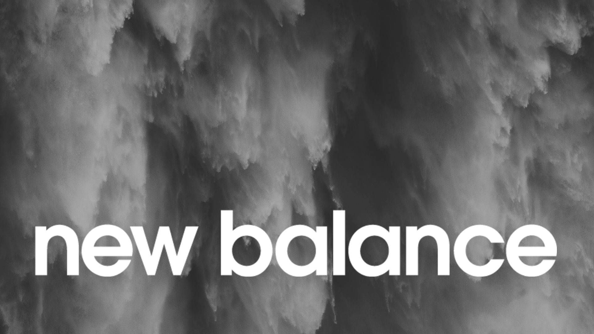New Balance, minimalist, greyscale, Full HD Desktop Wallpaper